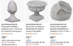 *PREISFEHLER* Verschiedene Stein-Statuen ab 45 Euro