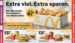 McDonald’s Gutscheine Juni 2026: Alle aktuellen Coupons und Angebote