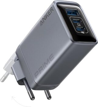 Anker Prime 100W USB C Ladegerät (3-Port GaN) für 47,76 Euro