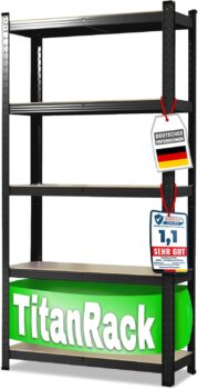 casa pura Schwerlastregal (180 x 90 x 40 cm) für 22,66 Euro