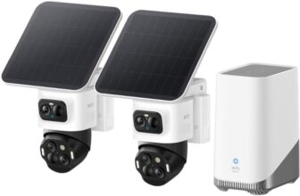 eufyCam S4 2-Kamera-Set – kabellose Solar-Überwachungskamera für 639 Euro