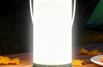 Glocusent Campinglampe (1500 lm) für 17,45 Euro