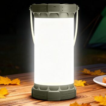 Glocusent Campinglampe (1500 lm) für 17,45 Euro