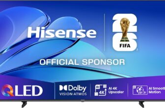 Hisense 58E7Q 58 Zoll QLED-Fernseher für 369,99 Euro