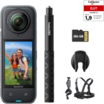 Insta360 X4 Fahrrad-Bundle – wasserdichte 8K 360°-Action-Cam für 399 Euro