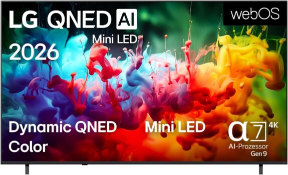 LG 43QNED7EB3C TV 43 Zoll (109 cm) 4K QNED Mini LED für 379 Euro