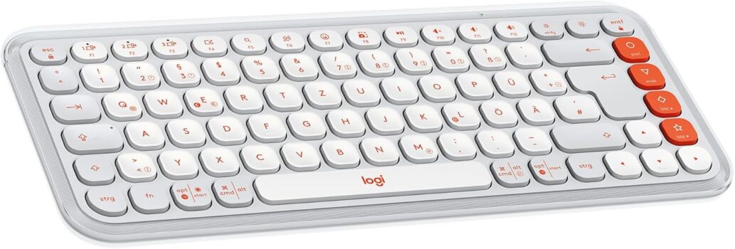 Logitech POP ICON Keys kabellose Bluetooth-Tastatur für 23,99 Euro