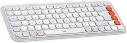 Logitech POP ICON Keys kabellose Bluetooth-Tastatur für 23,99 Euro