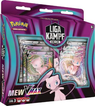 Pokémon Liga-Kampfdeck Mew-VMAX für 34,99 Euro