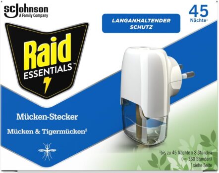 Raid Essentials Mückenstecker für 3,99 Euro