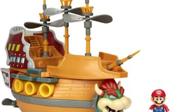 Super Mario Deluxe Bowsers Luftschiff-Spielset für 29,99 Euro