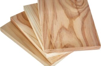 4er Pack Weber Zedernholz Räucherbretter (11 x 15 cm) für 4,80 Euro