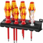 Wera 160 i/7 Rack VDE Isolierter Schraubendreher Satz (7-teilig) für 24,09 Euro
