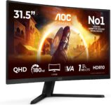 AOC CQ32G4VE 32 Zoll Curved, WQHD Gaming Monitor für 143,99 Euro