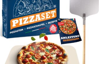 Blumtal Pizzastein Gasgrill & Pizzaschieber für 26,64 Euro