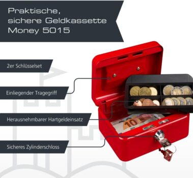 Burg-Wächter Money 5015 Geldkassette für 7,25 euro