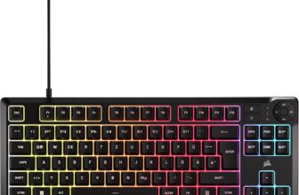 Corsair K55 CORE TKL RGB Tenkeyless Gaming-Tastatur für 39,99 Euro