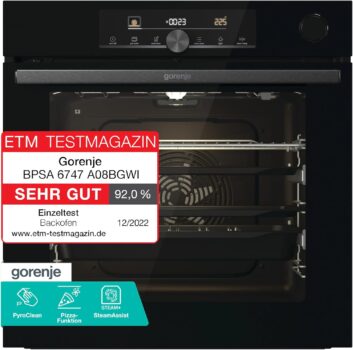 Gorenje OptiBake Advanced BPSA 6747 A08BG Einbau-Backofen für 399 Euro