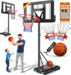 KESSER® Basketballkorb-Set – höhenverstellbar mobiler Basketballständer für 59,80 Euro