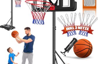 KESSER® Basketballkorb-Set – höhenverstellbar mobiler Basketballständer für 59,80 Euro