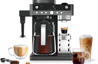 Ninja Prestige 2-in-1 Filterkaffee- und Kapselmaschine (CFN802EUGM) für 199,99 Euro