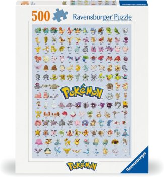 Ravensburger Puzzle 12000511 – Die ersten 151 Pokémon (500 Teile) für 9,81 Euro