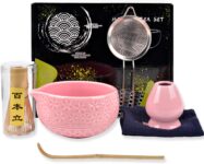 Rosa Matcha Tea Set (7-teilig) für 10,49 Euro