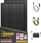 Solakon 1000W Balkonkraftwerk mit 800W Wechselrichter – Komplettset für 246,95 Euro