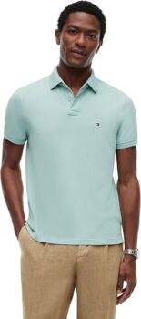 Tommy Hilfiger 1985 Regular Polo in Crushed Mint für 39,00 Euro