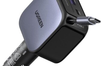 UGREEN Nexode 60W 3-Port Zigarettenanzünder für 10,99 Euro