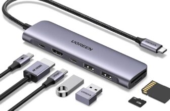 UGREEN Revodok 1071 USB C Hub HDMI 4K Multiport Adapter für 11,95 Euro