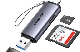 UGREEN SD Kartenleser 2-in-1 für 6,30 Euro