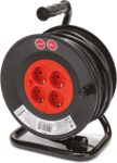 Velamp Kabeltrommel (25m) mit 4 Steckdosen für 28,99 Euro