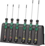 Wera Elektroniker-Schraubendrehersatz 2035/6 A + Rack (6-teilig) für 20,63 Euro