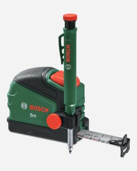 Bosch Maßband (5m) + Tieflochmarker Bleistift für 11,49 Euro