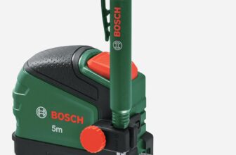 Bosch Maßband (5m) + Tieflochmarker Bleistift für 11,49 Euro