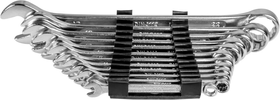 Brüder Mannesmann Gabelringschlüssel-Set (12-teilig) für 6,99 Euro