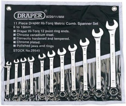 Draper Expert 29545 Ringmaulschlüssel-Satz (11-teilig) für 17,58 Euro