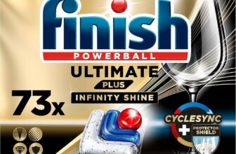 Finish Ultimate Plus Infinity Shine Spülmaschinentabs (73 Caps) für 12,10 Euro