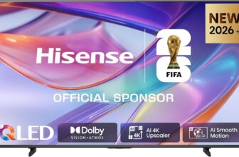 Hisense 50E7DS 50 Zoll 4K UHD QLED Fernseher für 299 Euro