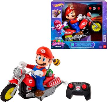 Hot Wheels Mario Wheelie Motocross RC ferngesteuerte Motorrad (JML15) für 34,99 Euro