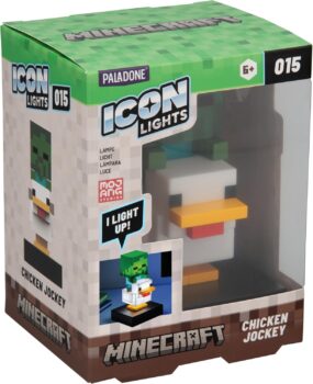 Minecraft Chicken Jockey Icon Light (12cm) für 11,99 Euro