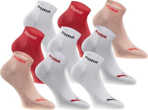 PUMA Quartersocken – Statement Edition (18 Paar Pack) für 21,90 Euro