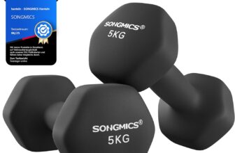 SONGMICS Kurzhanteln 2er Set (5kg) für 19,48 Euro