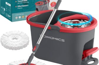 SONGMICS Wischmopp-Set mit Eimer (LMB002GT01) für 18,89 Euro