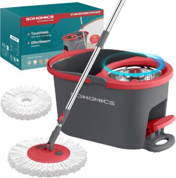 SONGMICS Wischmopp-Set mit Eimer (LMB002GT01) für 18,89 Euro