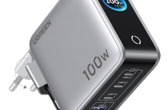 UGREEN Nexode Pro 100W USB C Ladegerät 4-IN-1 für 44,99 Euro