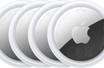 4er-Pack Apple AirTag (2. Generation) für 74,99 Euro