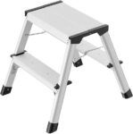 Hailo D60 StandardLine Alu Doppelstufen-Trittleiter für 34,45 Euro