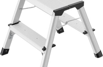 Hailo D60 StandardLine Alu Doppelstufen-Trittleiter für 34,45 Euro